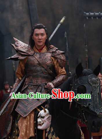 Lanling Wang Ancient General Armor Costumes for Men