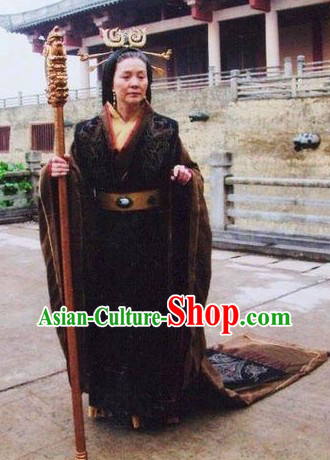 Ancient Chinese Han Dynasty Queen Clothes Complete Set