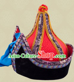 Ancient Chinese Mongolian Male Hat for Men