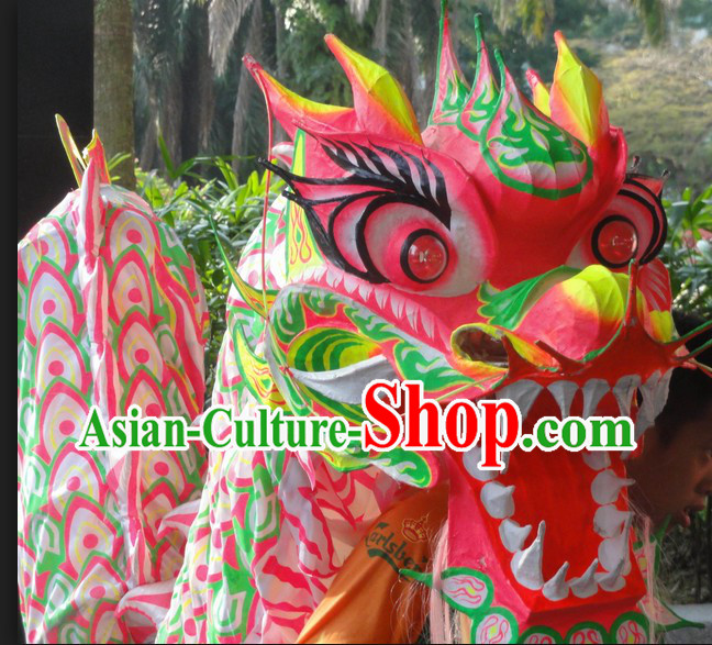 Charity Use Friendly Lumious Dragon Dance Costume for 9-10 Adult