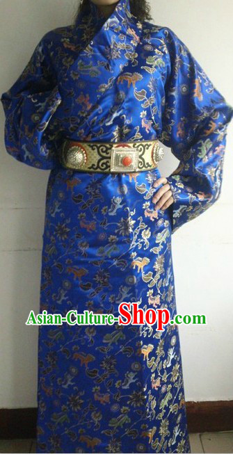 Traditional Chinese Tibetan Wedding Dress for Brides