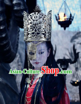 Ancient Princess Handmade Crown and Mask