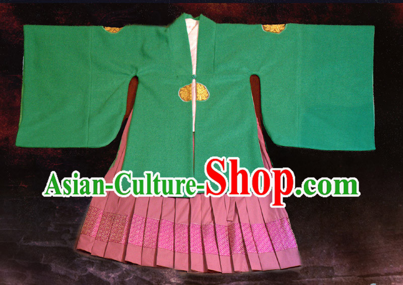 Ancient Chinese Hanfu Clothing Complete Set for Kids