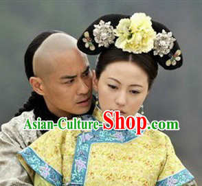Qing Dynasty Empress Hair Accessories Set for Women