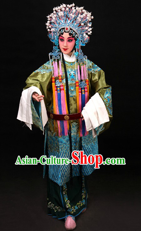 Traditional China Peking Opera Lao Dan Costumes