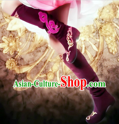 Ancient Chinese Style Hanfu Boots for Women