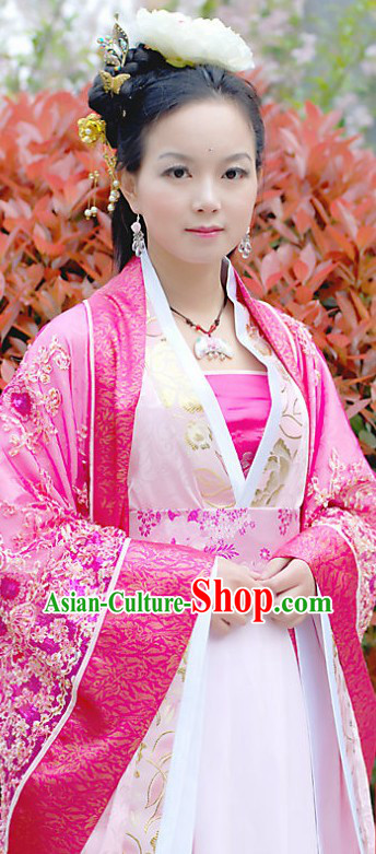 Traditional Chinese Tang Dynasty Clothing for Women
