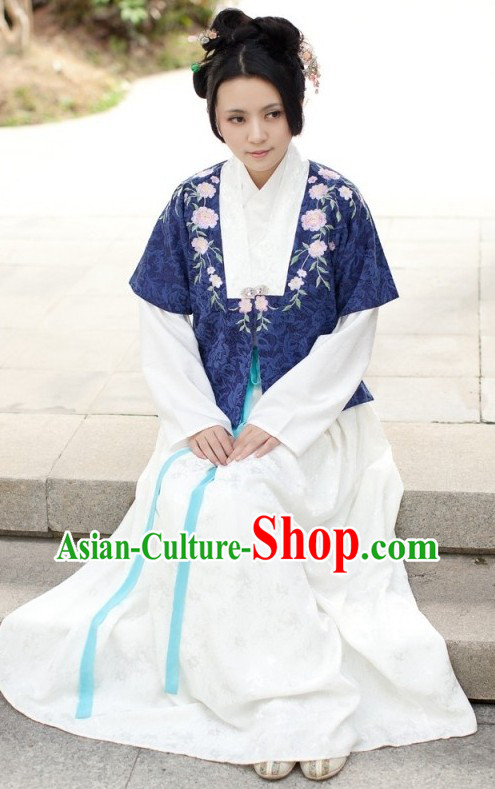 Traditional Chinese Han Dynasty Spring Clothes for Women