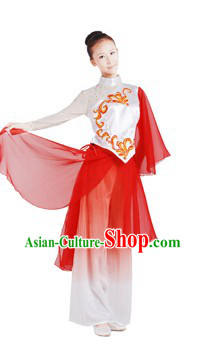 Chinese Yangge Folk Dancing Costume for Women