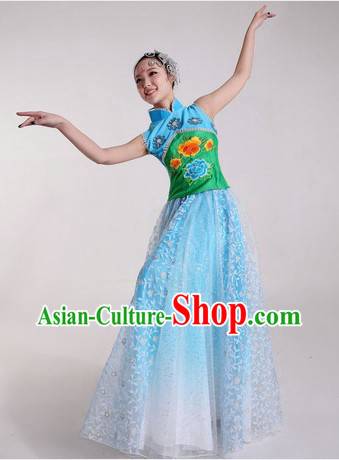 Chinese Classical Stage Performance Costumes and Headpieces