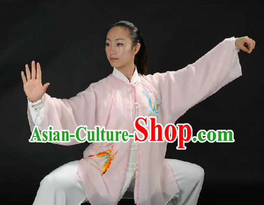 Traditional Chinese Tai Chi Kung Fu Clothes and Veil