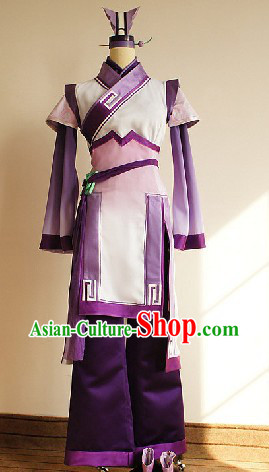 Ancient Legend of Sword and Fairy Swordswoman Cosplay Clothes Complete Set