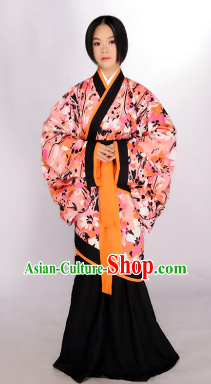 Ancient Chinese Big Sleeves Female Outfits for Women
