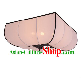 Classic Pure White Traditional Chinese Palace Ceiling Lantern