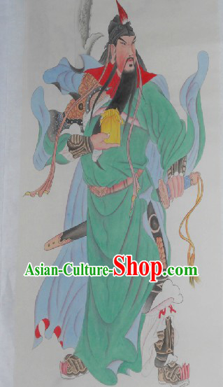 Chinese Traditional Yue Fei Painting