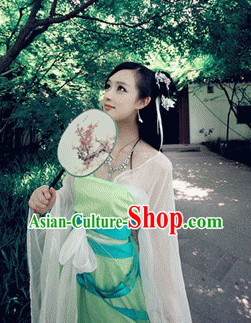 Three Kingdoms Legend Xiao Qiao Costumes for Girls