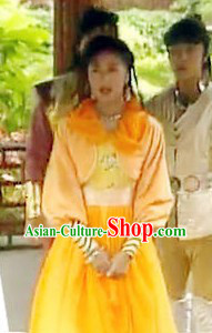 Ancient Chinese Ri Yue Shen Jian TVB Drama Chivalrous Girl Costumes