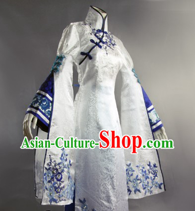 Traditional Ancient Chinese Princess Costumes Complete Set for Women