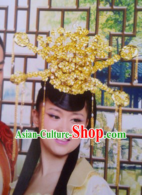 Chinese Ancient Wedding Marriage Headwear for Brides