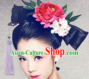 Chinese Ancient Style Butterfly Wig and Headdress