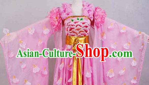 Tang Dynasty Imperial Palace Empress Costumes Complete Set