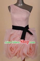 Vera Wang One Shoulder Wedding Dress for Bridesmaid