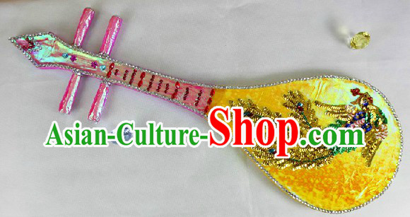 Traditional Handmade Chinese Lute Prop for Kids