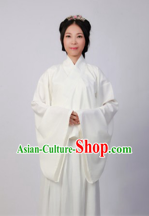 Traditional Ancient White Chinese Clothing for Women