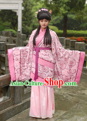 Traditional Chinese Birthday Initiation Rite Clothes for Girls