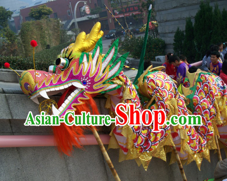 Auspicious Cloud Dragon Dance Costumes Complete Set