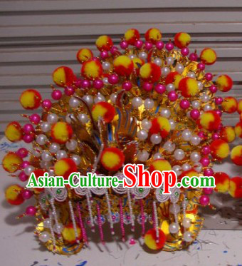 Chinese Traditional Brides Phoenix Crown Headgear