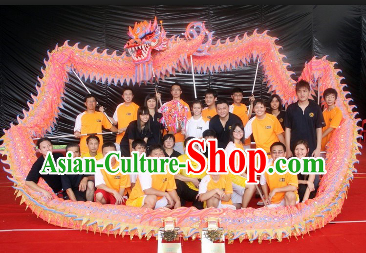 Professional Competition and Performance Ultraviolet University Dragon Dance Costumes Complete Set