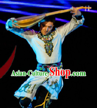 Professional Stage Performance Mongolian Clothes for Men