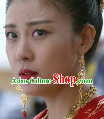 Ancient Korean Imperial Empress Earrings