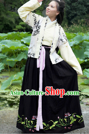 Ancient China Han Fu Suit for Girls