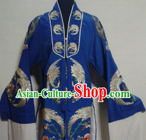 Chinese Ancient Crane Longevity Embroidery Robe