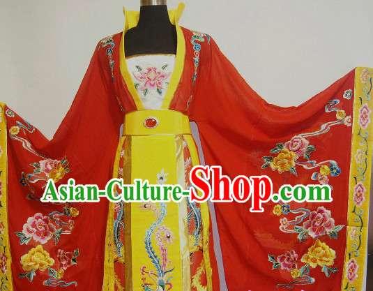 Chinese Stage Performance Princess High Collar Costume