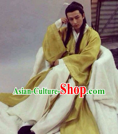 Ancient China Han Dynasty Royal Hanfu Clothes for Men