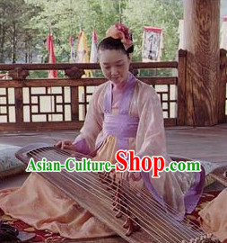 Ancient Korean Palace Musician Costumes Complete Set