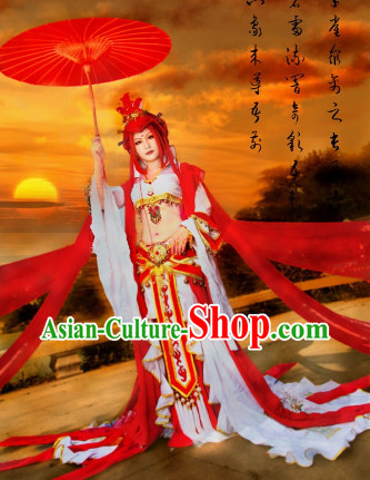 Ancient Empress Cosplay Costumes Complete Set