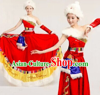 Tibetan Dance Recital and Competition Costumes