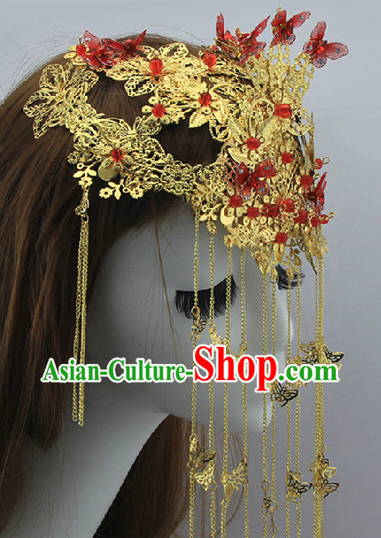 Chinese Traditional Butterfly Phoenix Crown