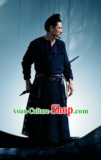 Black Swordsman Dresses Complete Set for Men