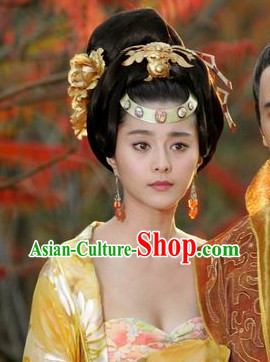 Yang Guifei Tang Empress Hair Accessories and Wig