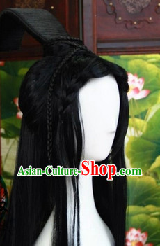 Ancient Chinese Prince Long Wig
