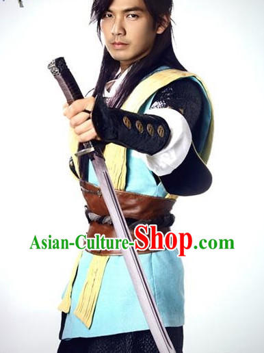 Chinese Traditional Historical Swordsman Costumes for Men