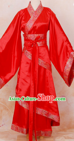 Made-to measure Ancient Chinese Wedding Outfit for Brides