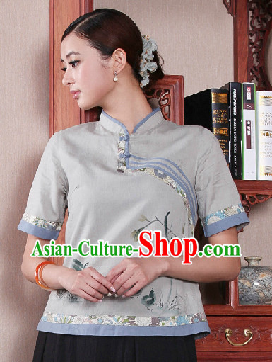 Traditional Chinese Mandarin Top for Women