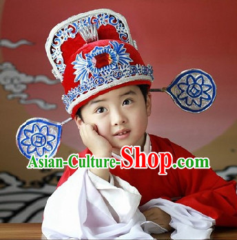 Traditional Classical Opera Costumes and Hat Complete Set for Kids