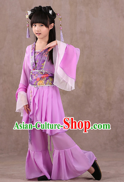 Chinese Classical Performance Dancewear for Kids